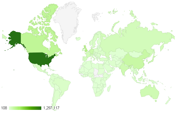 Geographical coverage